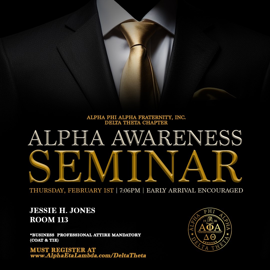 Delta Theta Alpha Awareness Seminar - Spring 2024